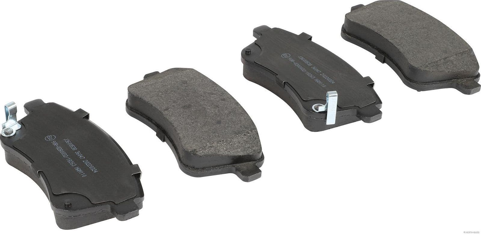 set placute frana,frana disc HERTH+BUSS JAKOPARTS J3600538