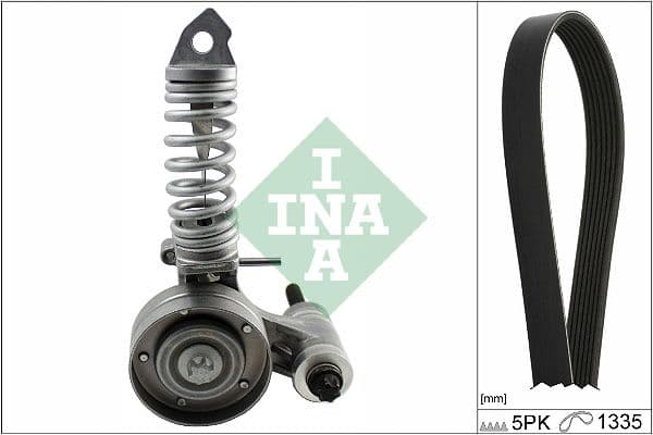 Set curea transmisie cu caneluri Schaeffler INA 529 0295 10