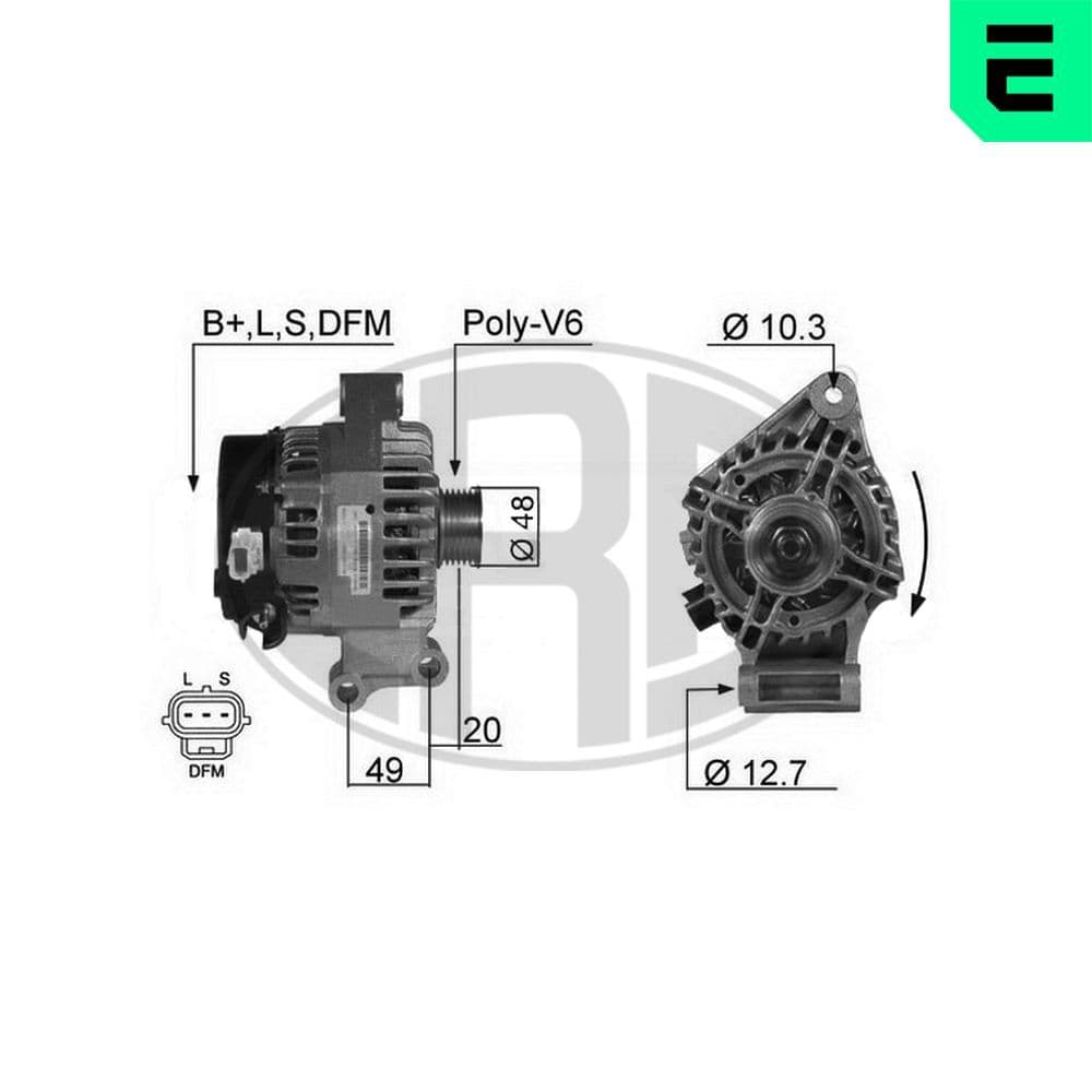 Generator / Alternator ERA 210357A