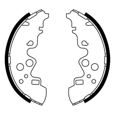 Set saboti frana ABE C03051ABE