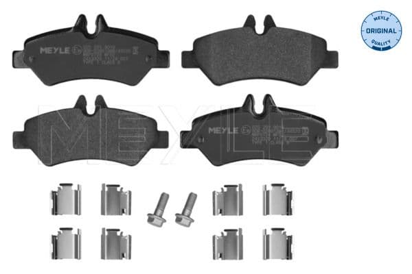 set placute frana,frana disc MEYLE -ORIGINAL: True to OE. 025 291 9019