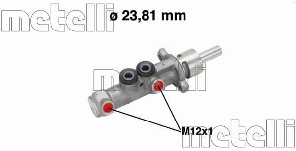 Pompa centrala, frana METELLI 05-0572