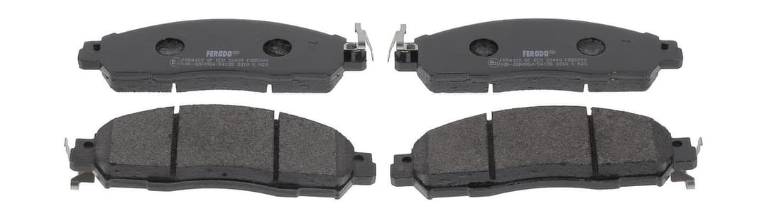 set placute frana,frana disc FERODO PREMIER ECO FRICTION FDB5090