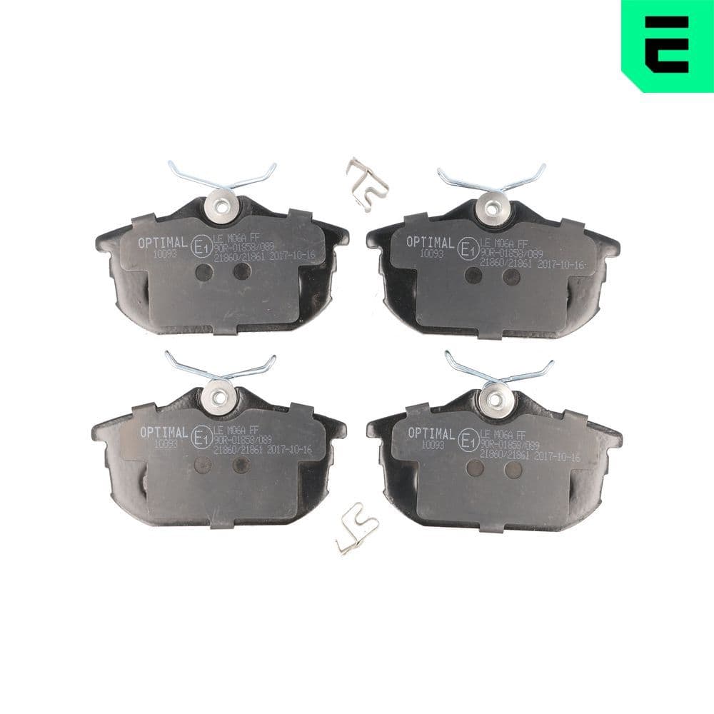 set placute frana,frana disc OPTIMAL BP-10093