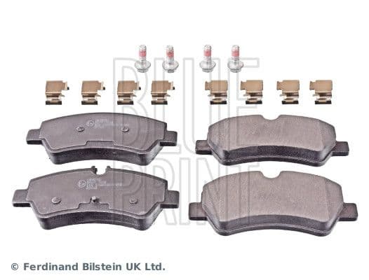 set placute frana,frana disc BLUE PRINT ADF124212