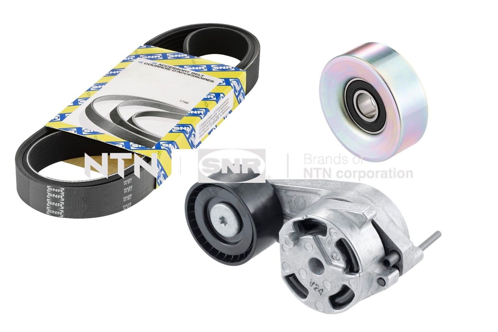 Set curea transmisie cu caneluri SNR KA850.19