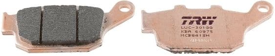 set placute frana,frana disc TRW Sinter Street MCB841SH