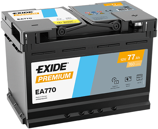 Baterie de pornire EXIDE PREMIUM EA770