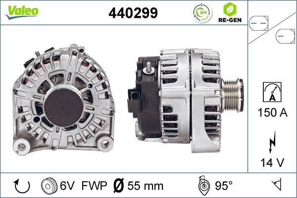 Generator / Alternator VALEO 440299