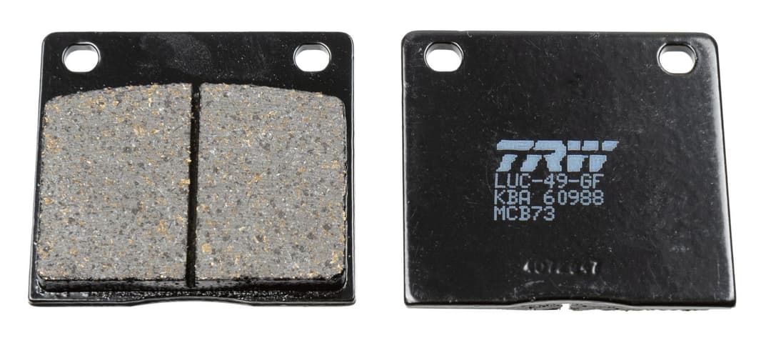 set placute frana,frana disc TRW MCB73