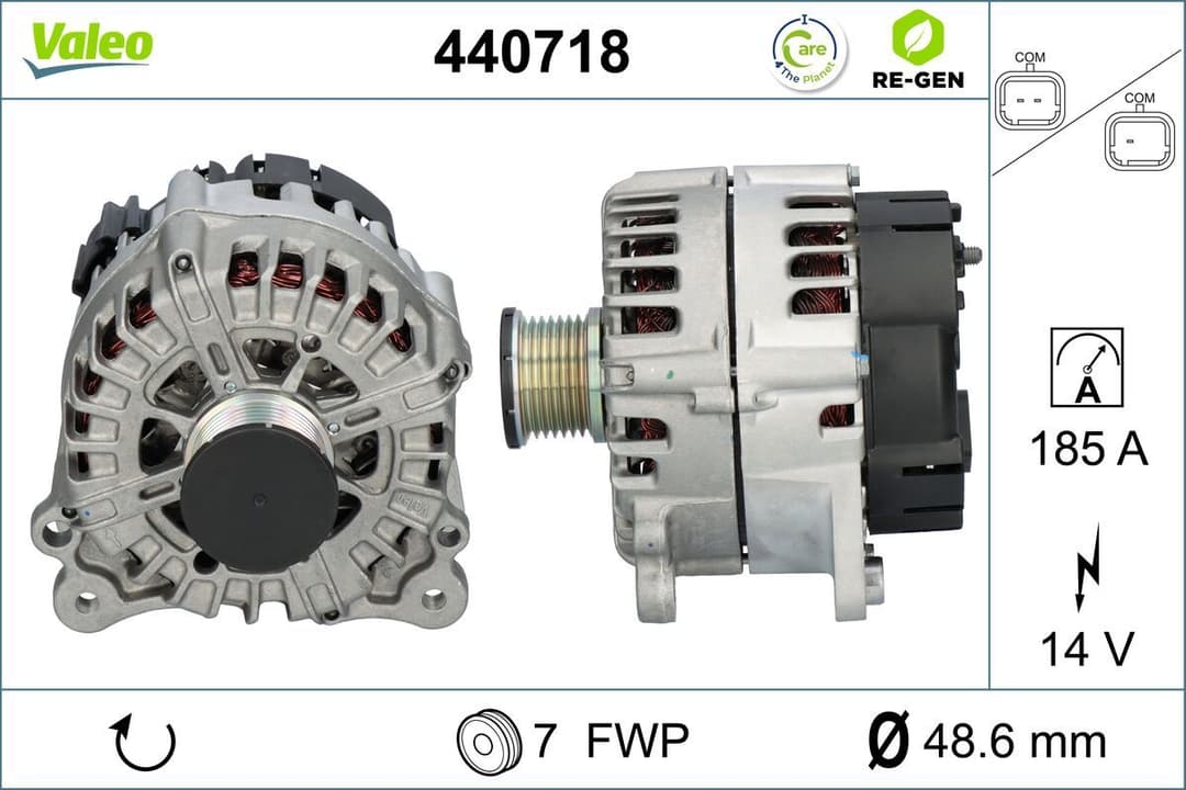 Generator / Alternator VALEO 440718