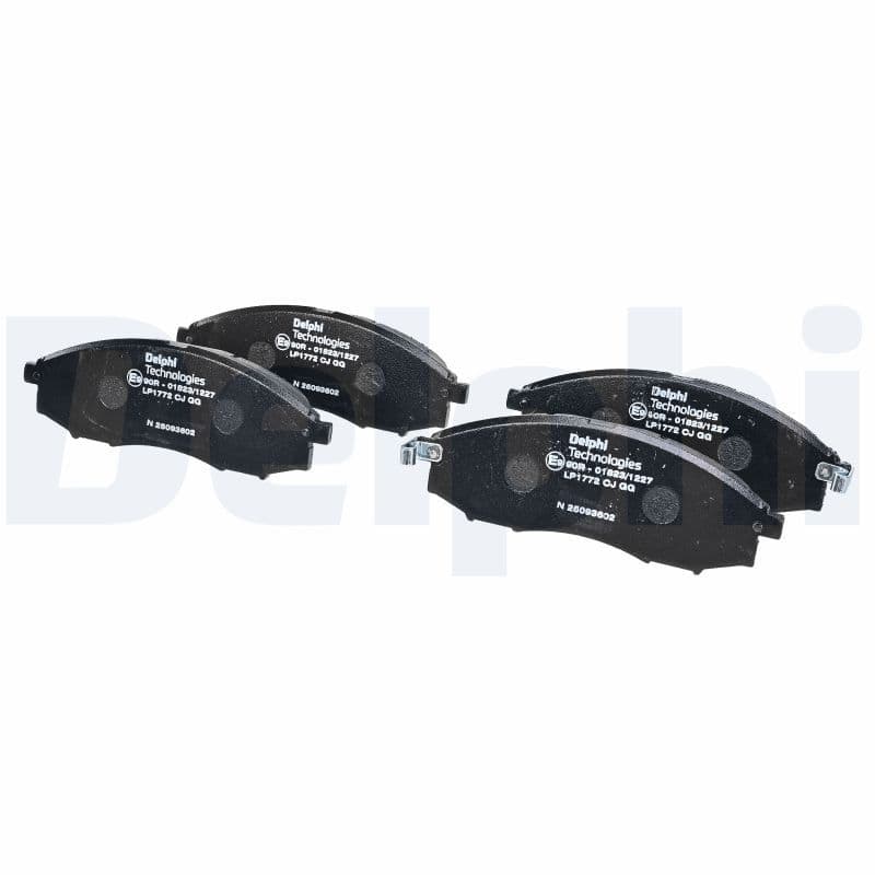 set placute frana,frana disc DELPHI LP1772