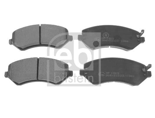 set placute frana,frana disc FEBI BILSTEIN 116340
