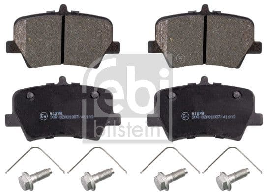 set placute frana,frana disc FEBI BILSTEIN 16984