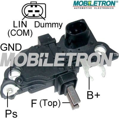 Regulator, alternator MOBILETRON VR-B301