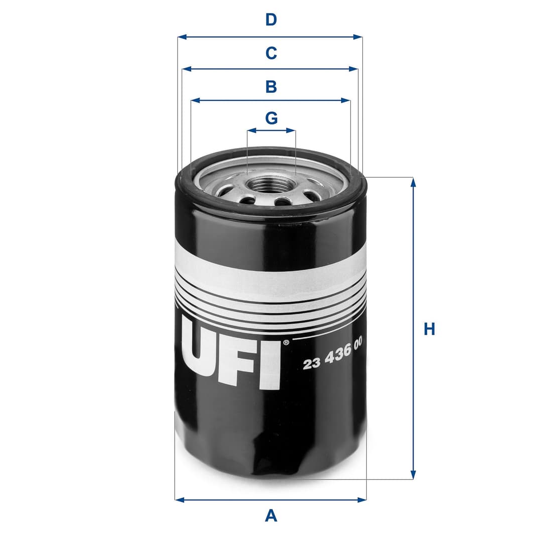 Filtru ulei UFI 23.436.00