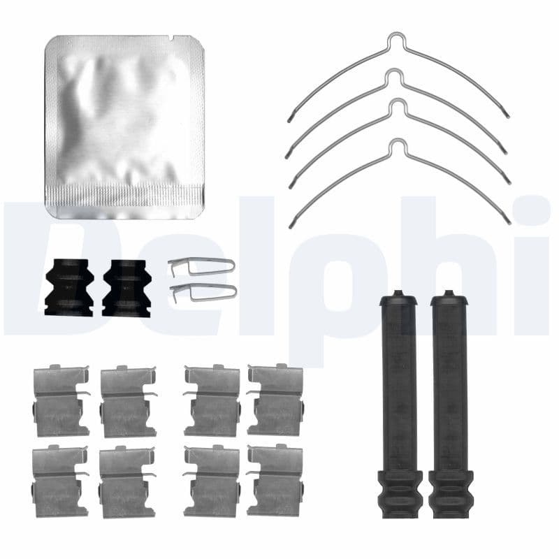 Set accesorii, placute frana DELPHI LX0817