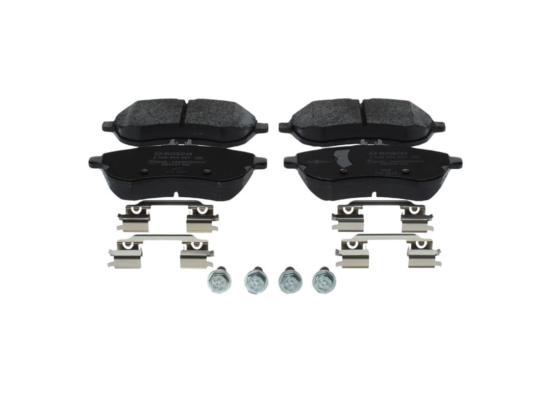 set placute frana,frana disc BOSCH 0 986 494 667