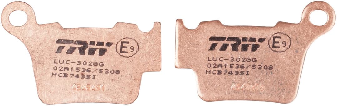 set placute frana,frana disc TRW MCB743SI