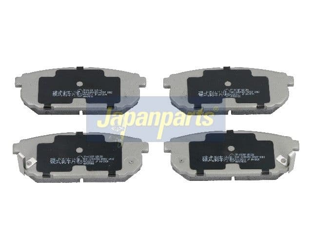 set placute frana,frana disc JAPANPARTS PP-K03AF