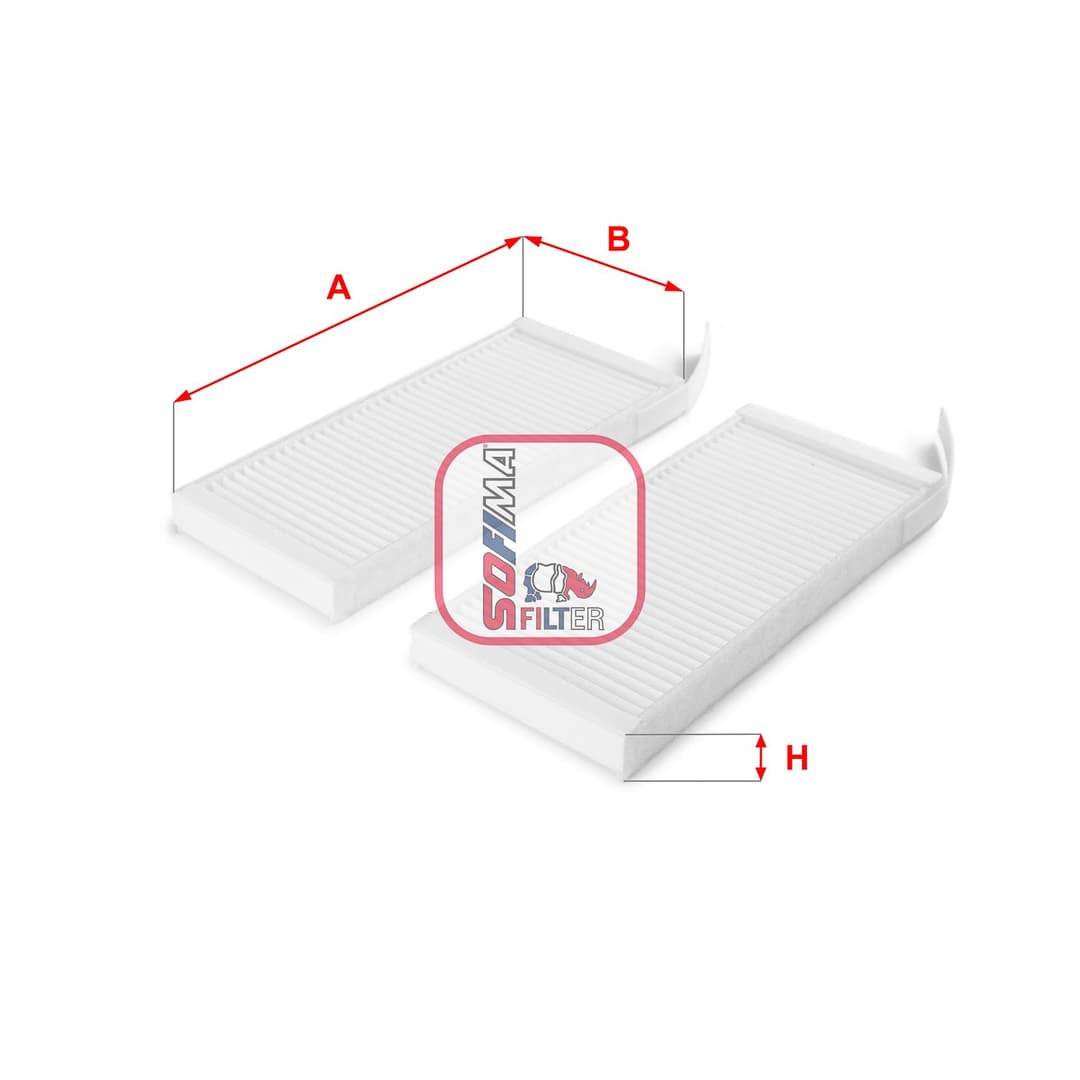 Filtru, aer habitaclu SOFIMA S 3164 C