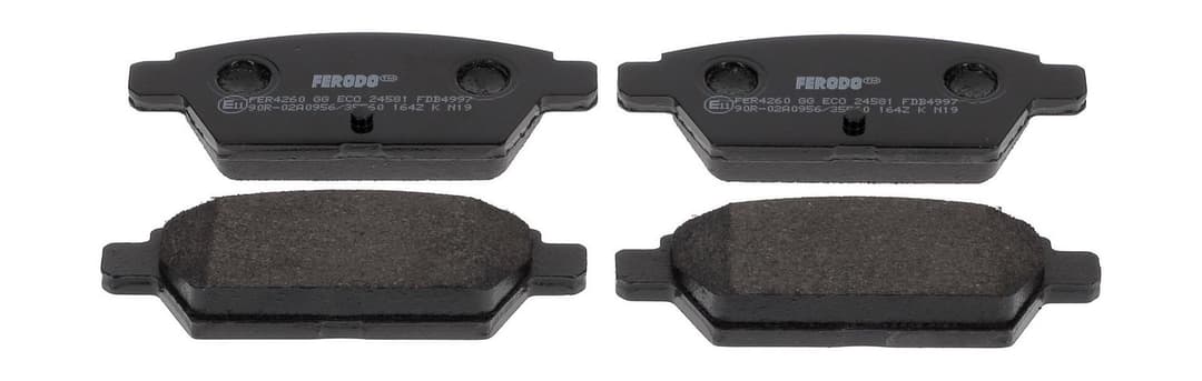 set placute frana,frana disc FERODO PREMIER ECO FRICTION FDB4997