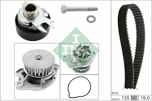Set pompa apa + curea dintata Schaeffler INA 530 0199 30