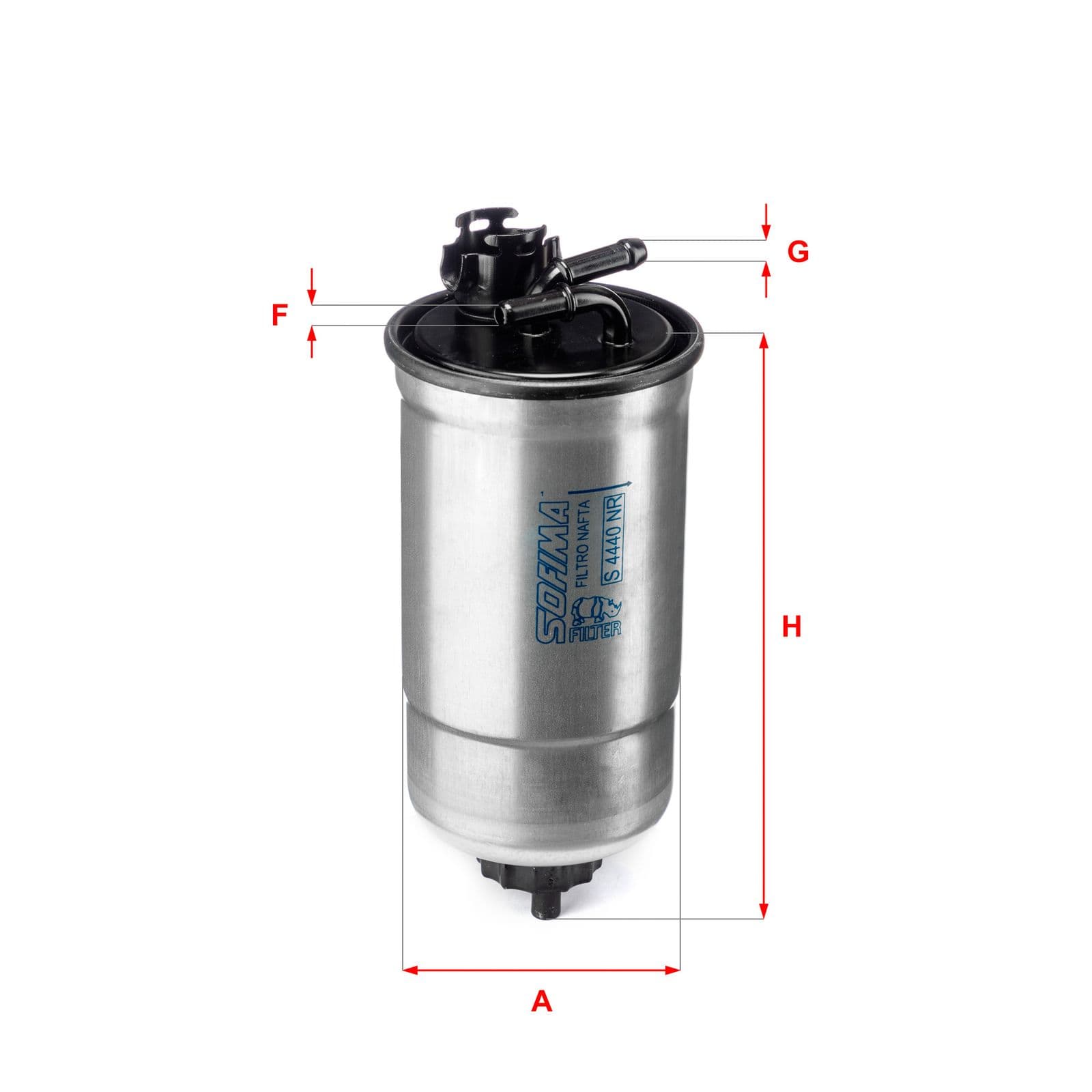 filtru combustibil SOFIMA S 4440 NR