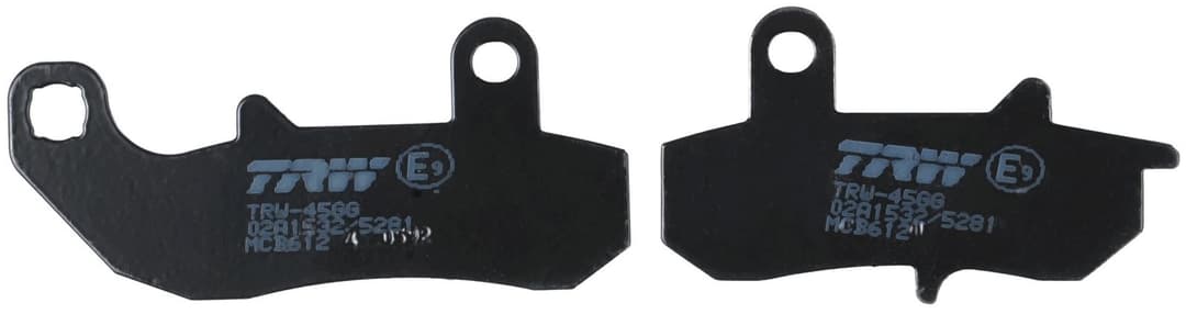 set placute frana,frana disc TRW MCB612