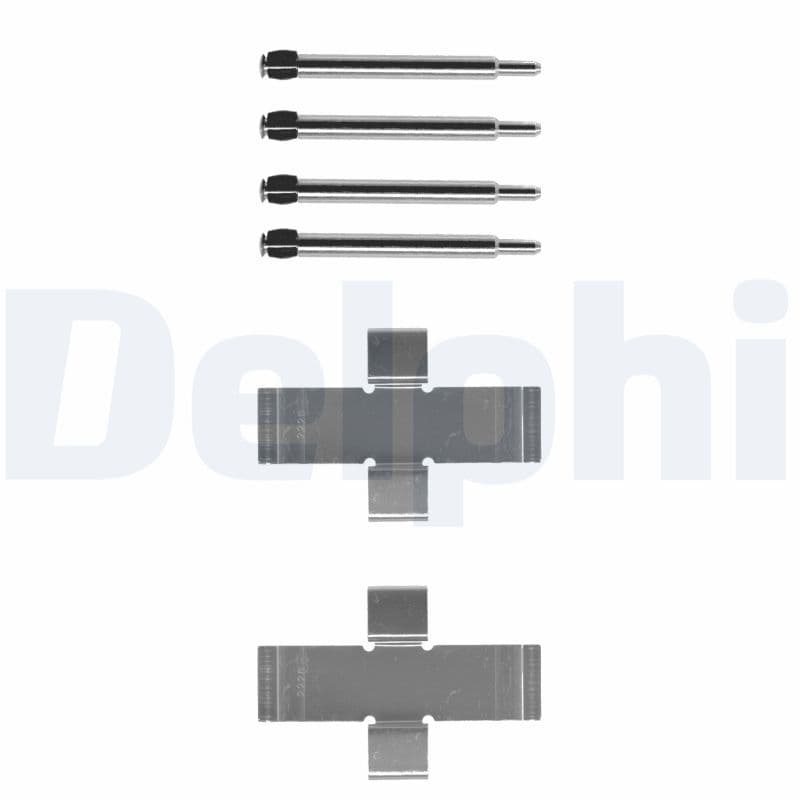 Set accesorii, placute frana DELPHI LX0006