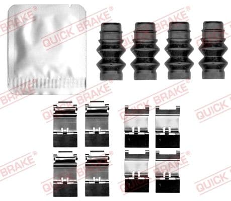 Set accesorii, placute frana QUICK BRAKE 109-0152