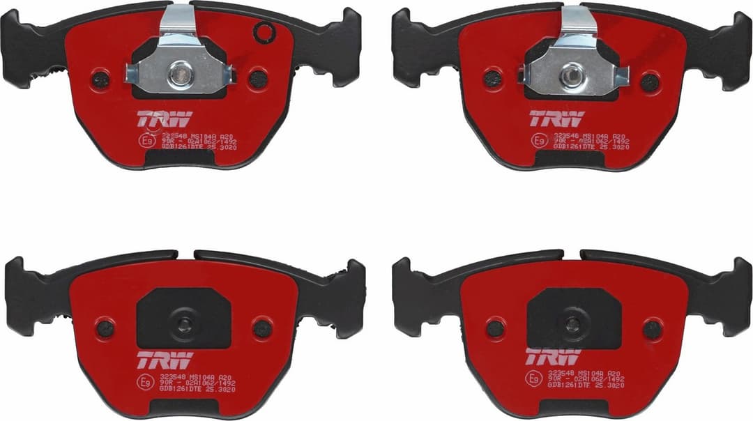 set placute frana,frana disc TRW GDB1261DTE