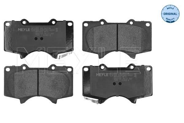 set placute frana,frana disc MEYLE -ORIGINAL: True to OE. 025 240 2417/W