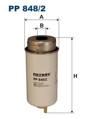 filtru combustibil FILTRON PP 848/2