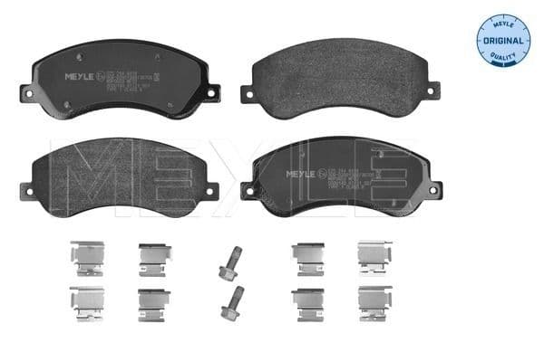 set placute frana,frana disc MEYLE -ORIGINAL: True to OE. 025 244 8418
