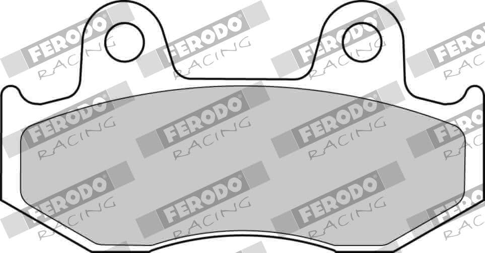 set placute frana,frana disc FERODO FDB2119EF