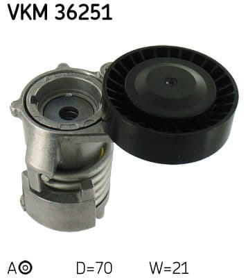 Intinzator curea, curea distributie SKF VKM 36251