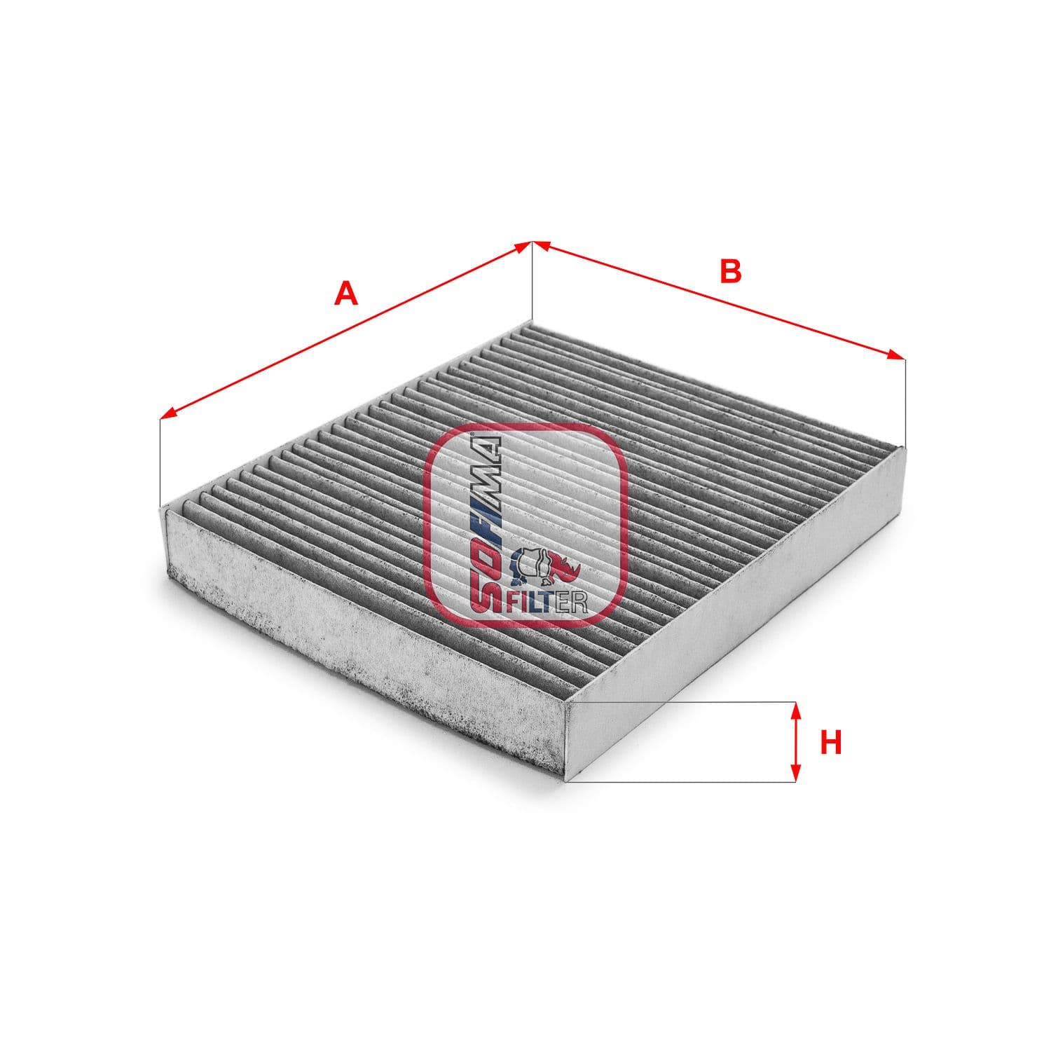 Filtru, aer habitaclu SOFIMA S 4136 CA