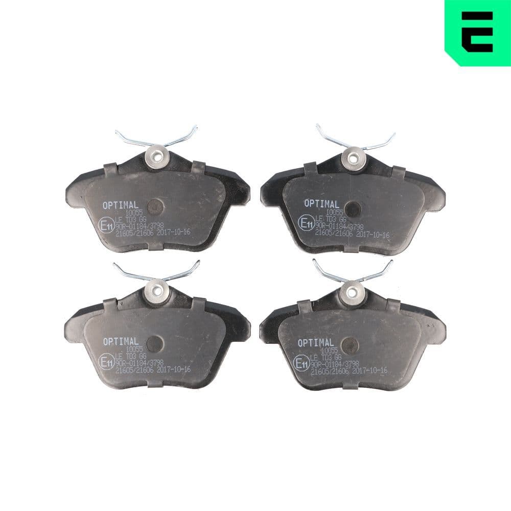 set placute frana,frana disc OPTIMAL BP-10055