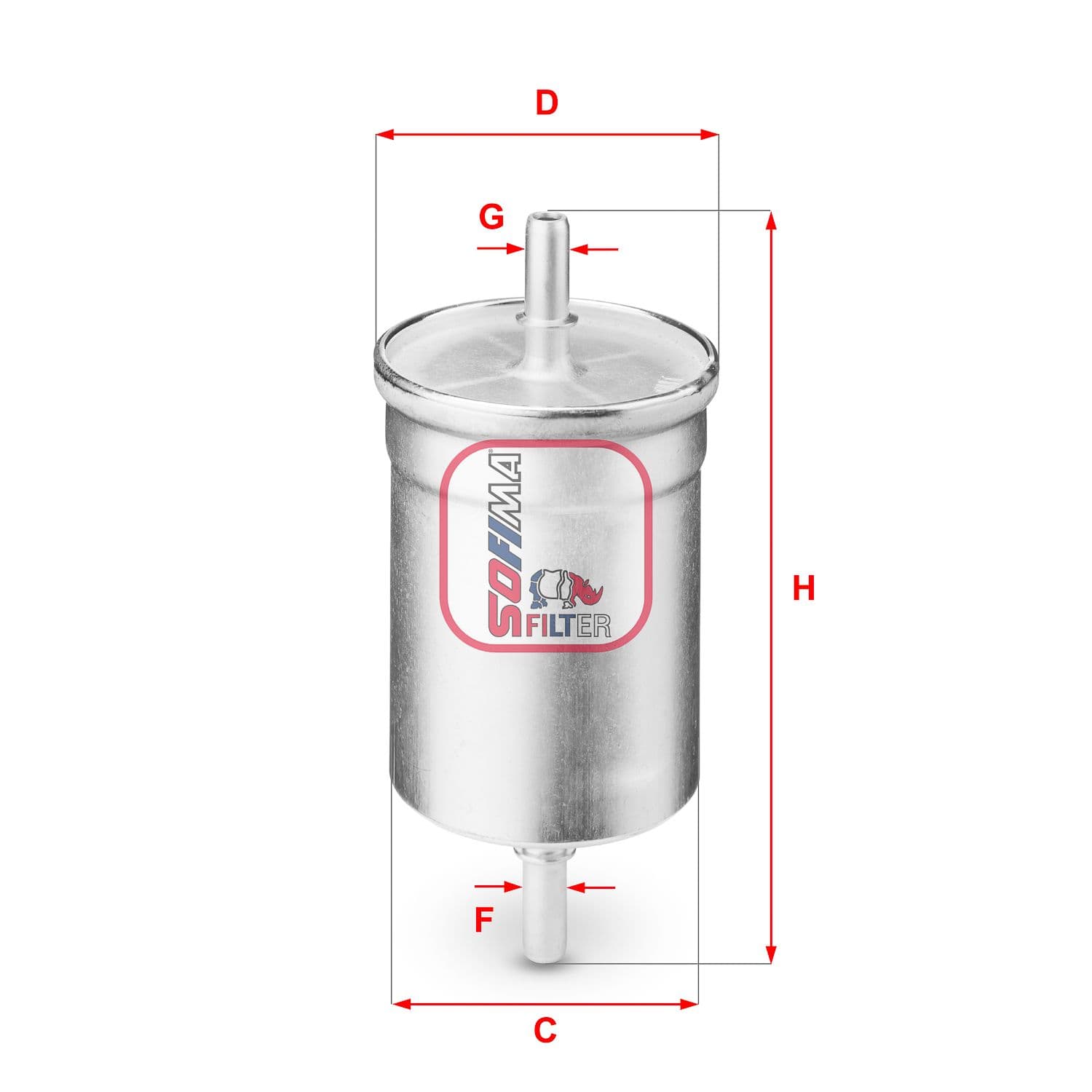 filtru combustibil SOFIMA S 1710 B