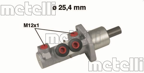 Pompa centrala, frana METELLI 05-0606