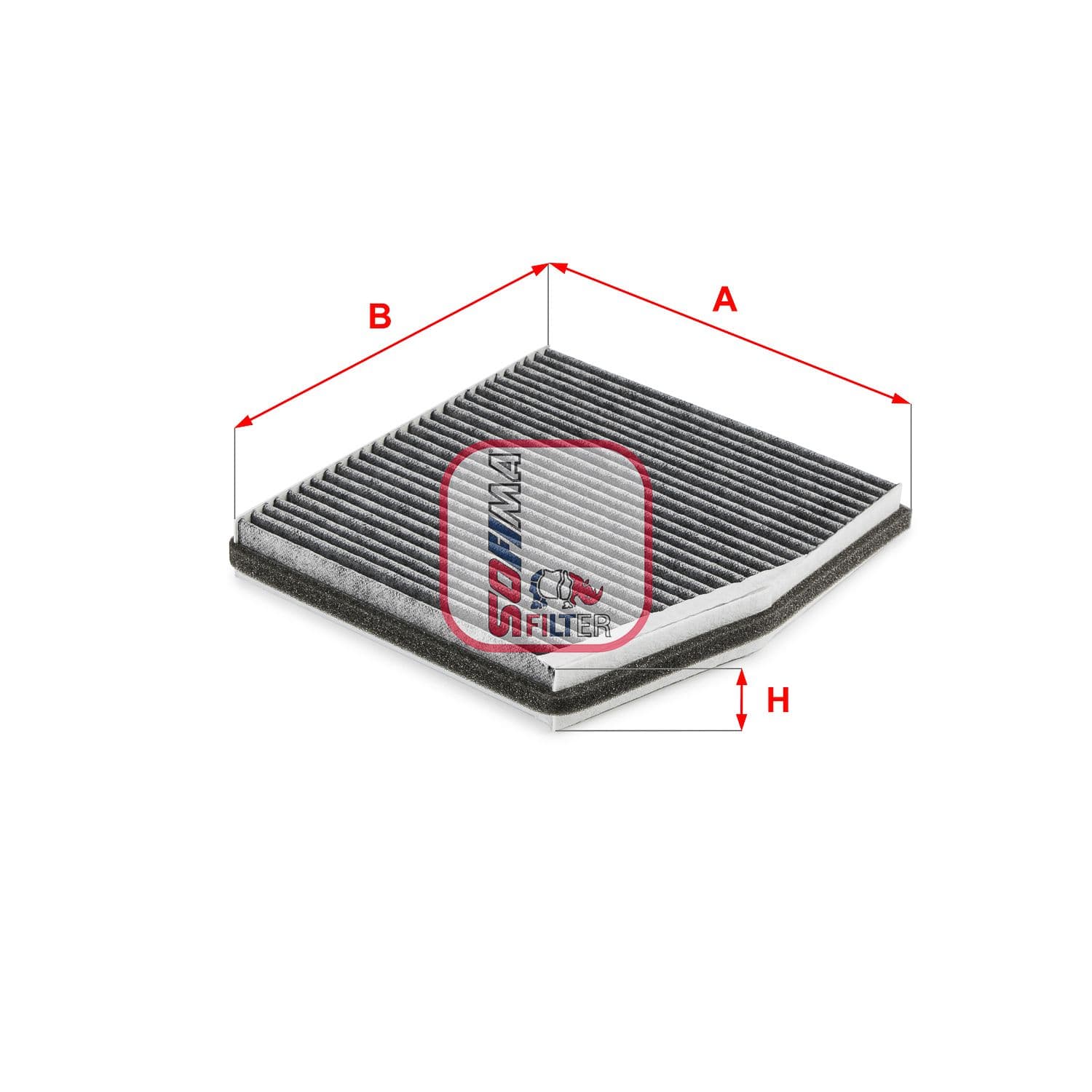 Filtru, aer habitaclu SOFIMA S 4262 CA