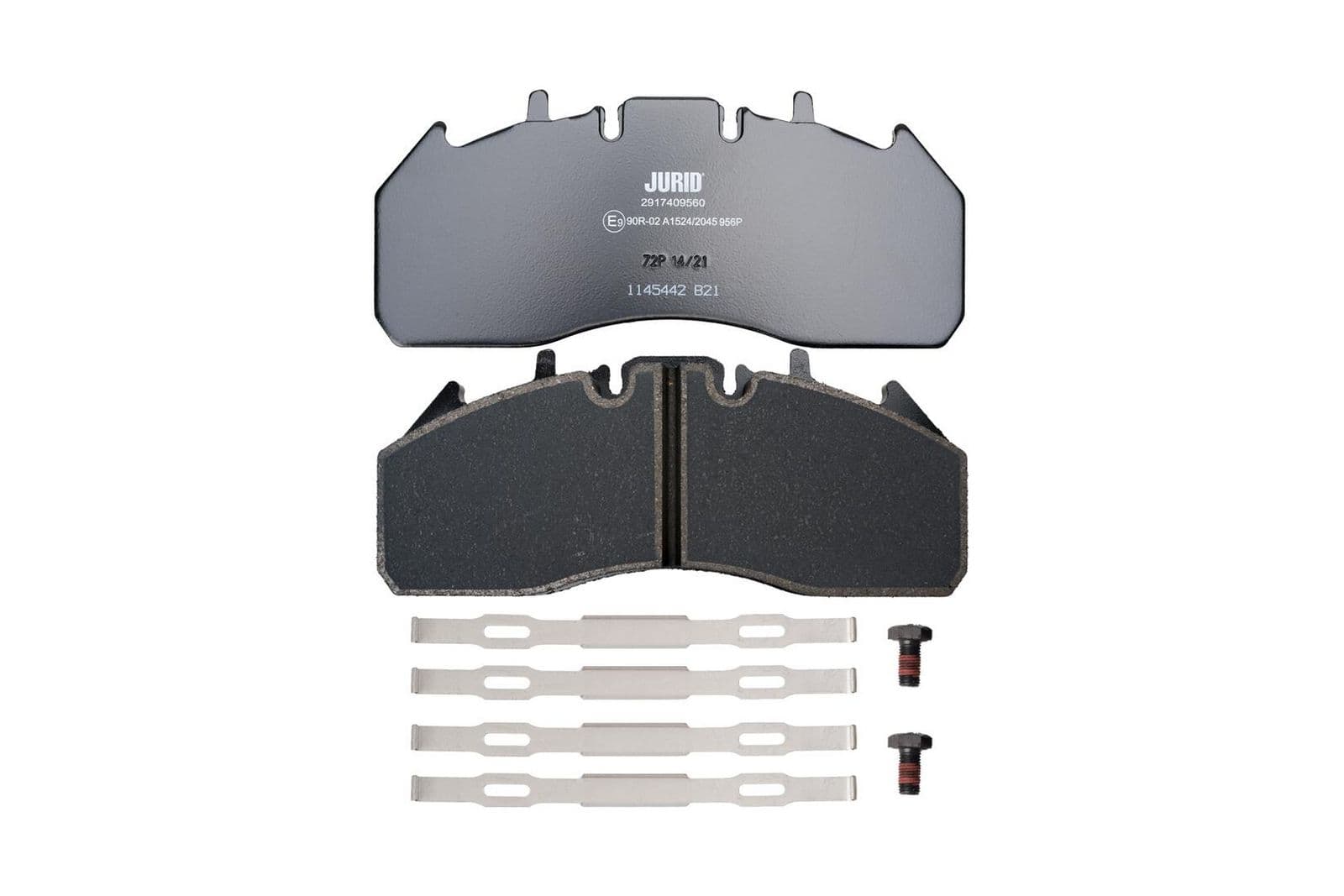 set placute frana,frana disc JURID 2917409560
