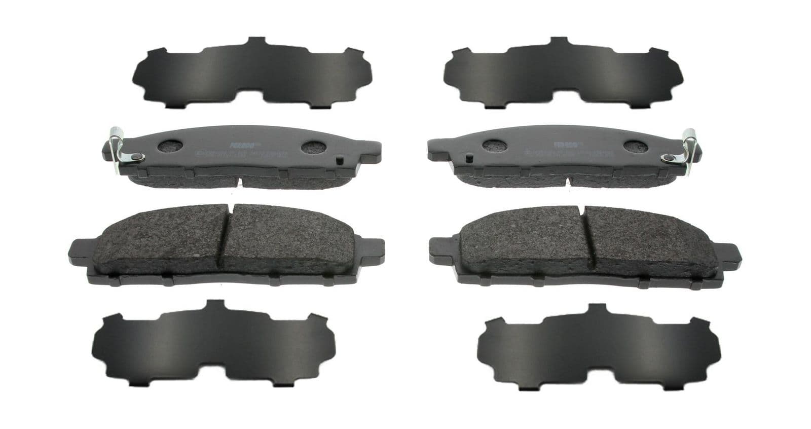 set placute frana,frana disc FERODO PREMIER ECO FRICTION FDB4023