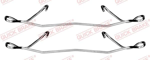 Set accesorii, placute frana QUICK BRAKE 109-1180