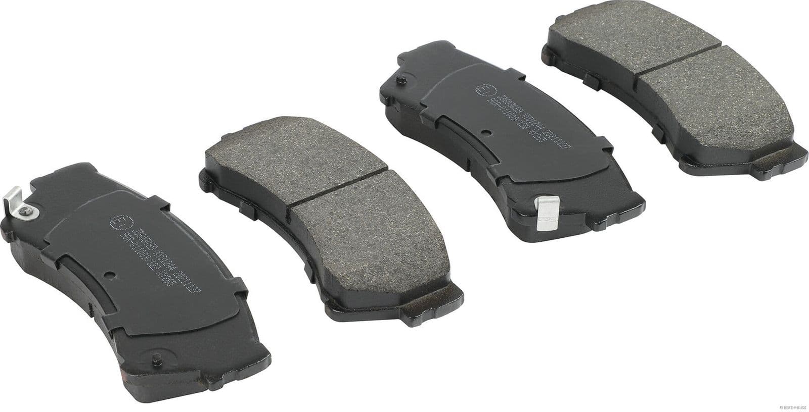 set placute frana,frana disc HERTH+BUSS JAKOPARTS J3603069