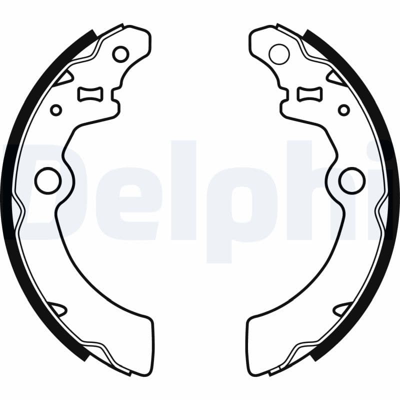 Set saboti frana DELPHI LS1933