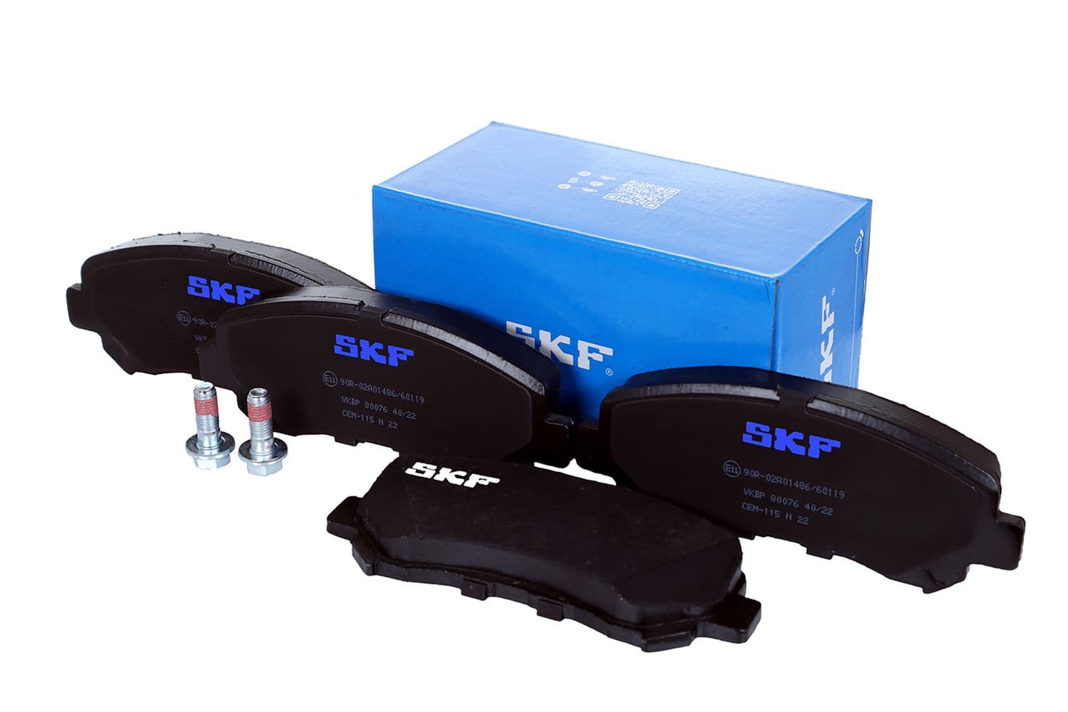 set placute frana,frana disc SKF VKBP 80076