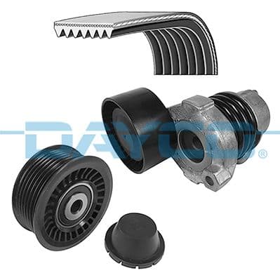 Set curea transmisie cu caneluri DAYCO KPV390
