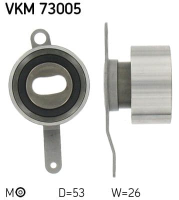 rola intinzator,curea distributie SKF VKM 73005